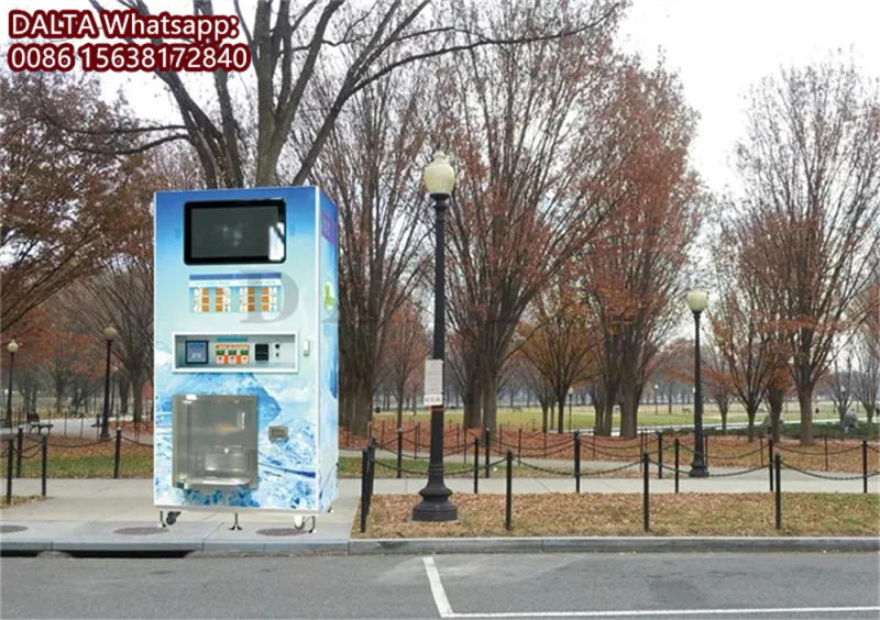 Description Picture 2 of itemCommercial Cube Ice Maker 160-450 KG/24H Freestanding Automatic Liquid Freezer Ice Generator Machine Home Appliance