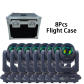 8 PCS Flight Case