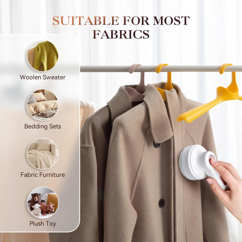 Description Picture 5 of itemElectric Lint Remover Clothes Hair Ball Trimmer USB Charging Fuzz Clothes Sweater Shaver For Household Pellet Fluff Remover