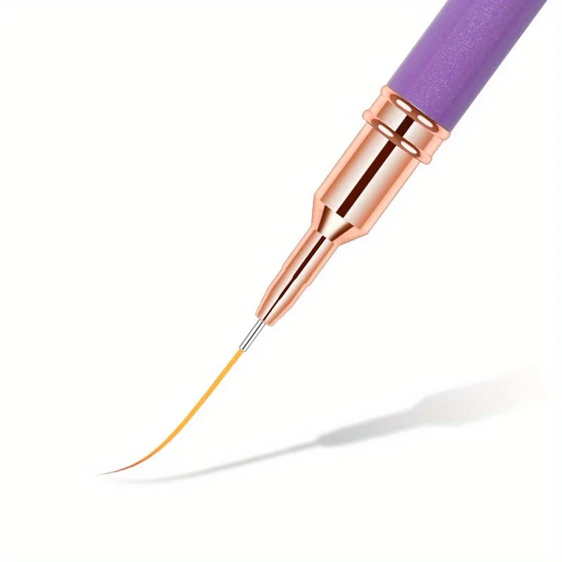 Description Picture 4 of itemNail Art Liner Brushes Set Elongated Lines Striping Drawing UV Gel Painting Nail Design Pen Professional Manicure Tool