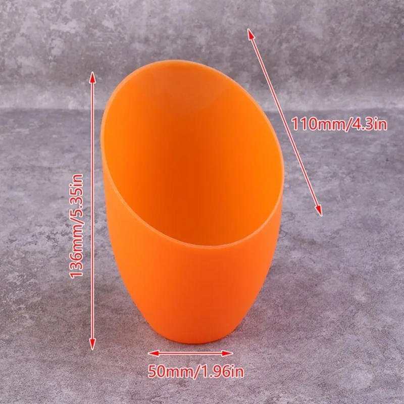 Description Picture 4 of itemSolid Color Lamp Cover Simple Slanting Horseshoe Plastic Horseshoe Lamp Shade Lamp Decorative Cover Light Accessories