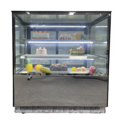 New Design Cake Showcase Door Floor-to-ceiling Refrigerated Cabinet Fridge Glass Freezers Sliding Door Air Cooling CDS-A3SG.12