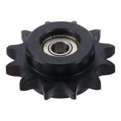 12 Tooth Chain Idler Sprocket 8mm Bore 1/2" Pitch C45 Carbon Steel Convex Idler Gear for ISO 08B Chains