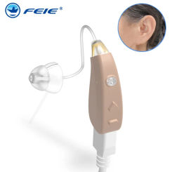 2024 Digital Rechargeable Hearing Aid Audifonos Mini Sound Amplifier Wireless Best Ear Aids for Elderly Moderate to Severe Loss