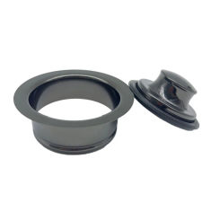 Sink Garbage Disposal Flange & Stopper Universal Flange Kitchen Sink Replacement Spare Part for Standard Sink Drain Hole