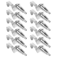 12 Pcs Picture Rail Hook Curtain Hooks for Cables Wire Rope Hangers up Iron Hanging Travel