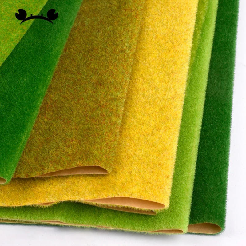 Description Picture 5 of item35x100cm Grass Mat Thin Artificial Lawns Landscape Grass Mat For Model Train Not Adhesive Paper Lawn Fake Turf Decoration Garden