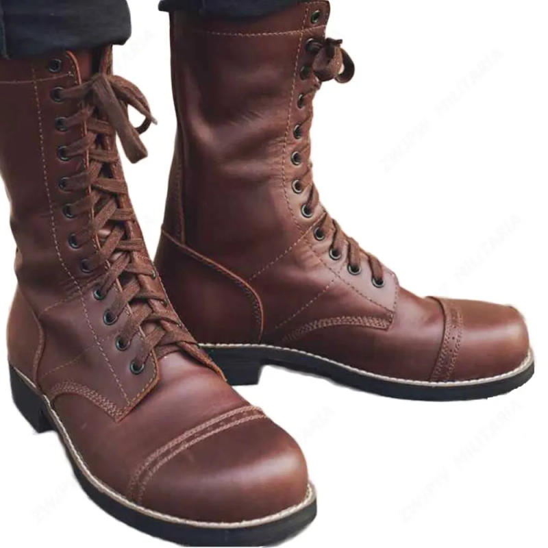 Description Picture 4 of itemWW2 U.S. Army 82 101 Airborne Paratroopers Boots shoes Leather High Quality