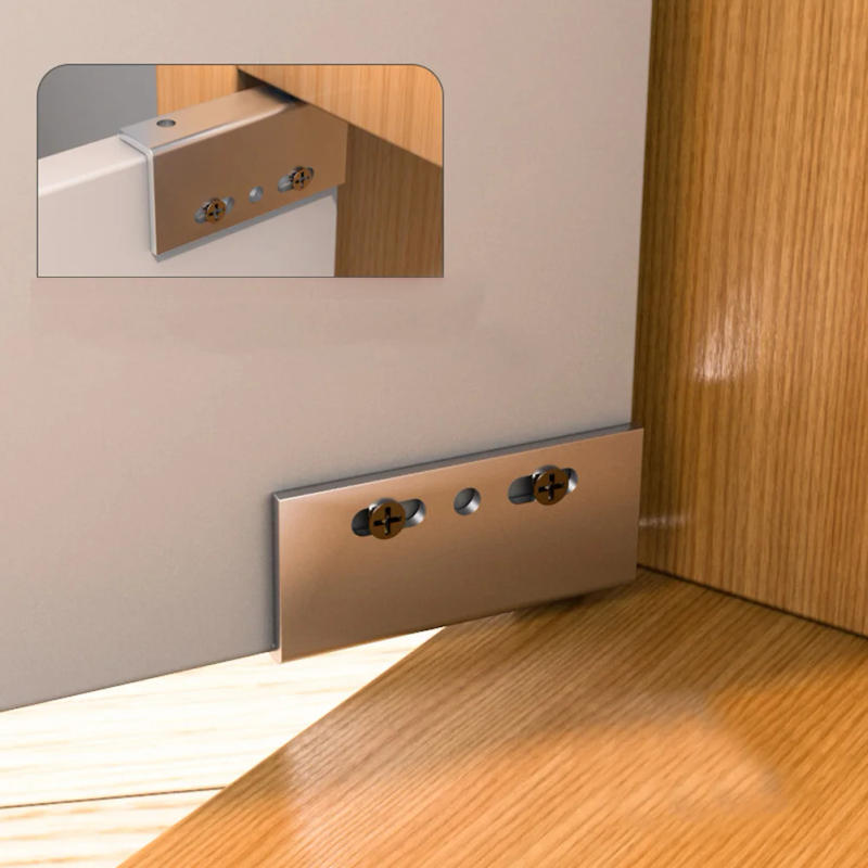 Description Picture 2 of item1 Set Right Angle Pivot Hinge With Screws Plastic Covers For Wooden Doors Drawers Furniture Cabinets Hardware Fittings
