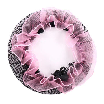 Hair Rope Rings Hairbands Lace Hollow Elastic Girls Drawstring Snoods Ponytail Holder Hair Holder Ballet Bun Hair Nets