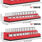 SAE-3Pcs-Red