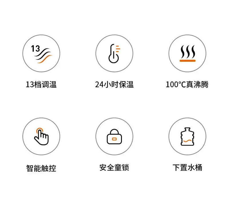 Description Picture 3 of itemJoyoung Water Dispensers Automatic Dispenser Kitchen Household Vertical Intelligent Tea Bar Machine Electric Drinker Cold Hot