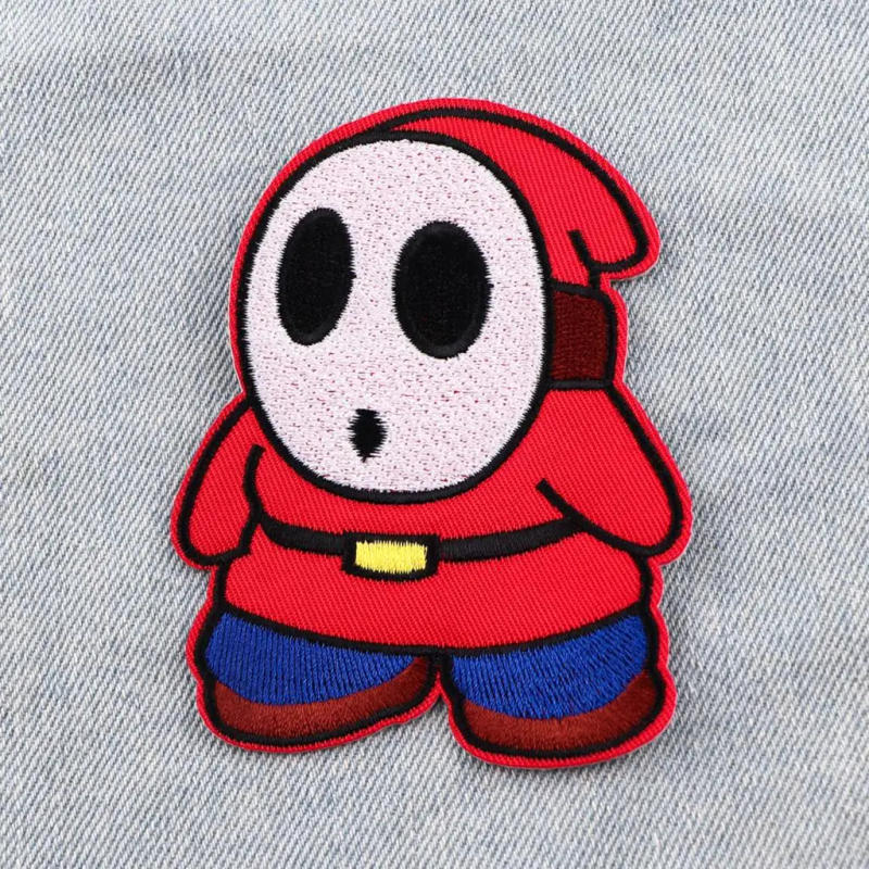 Description Picture 5 of itemCute Ghost Patch On Clothes DIY Iron On Patches Stickers Embroidered Patches for Clothing Badges Halloween Accessories