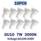 10pcs 38d 3000K
