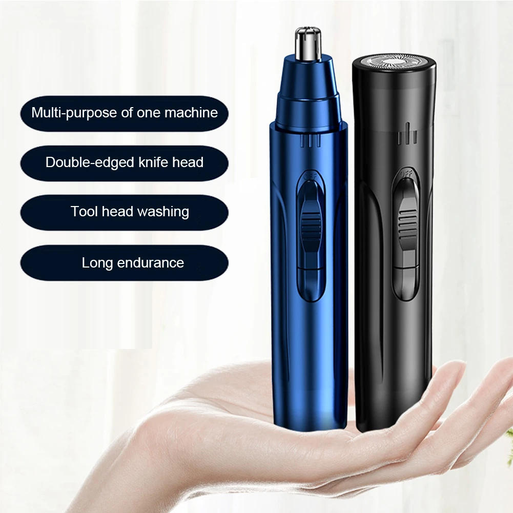 Description Picture 4 of itemElectric Shaver Nose Ear Trimmer Safe Face Care USB Rechargeable Nose Hair Trimmer for Men Shaving Hair Removal Razor Shave