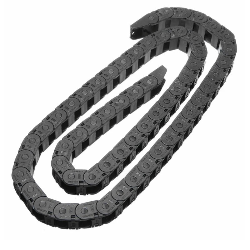 Description Picture 4 of item1M Plastic Transmission Drag Chain Cable Drag Chain Wire Carrier Non-Opening with End Connectors for CNC Router Machine Cable