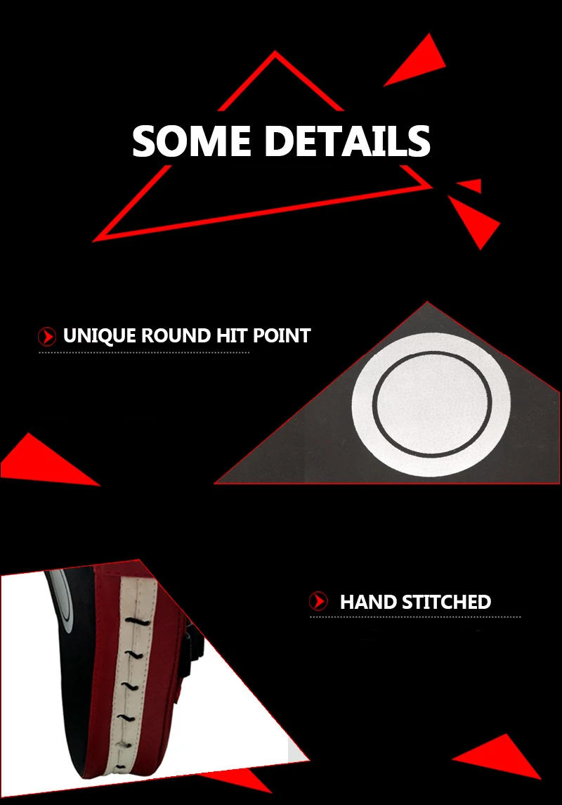 Description Picture 4 of itemCurved Punching Mitts Boxing Pads Hand Target Boxing Pads Gloves Training Focus Pads Kickboxing Muay Thai Martial Art