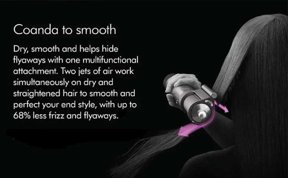 Description Picture 5 of itemCurling Iron Wearing Hair Dryer Hot Comb Air Professional Curling Iron Hair Straightener Spazzola Capelli ë‹¤ì´ìŠ¨ HS05 Cepillo