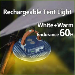 Rechargeable Camping Lights Outdoor Magnetic Suction Tent Lanterns Maintenance Emergency Lights High Light Flashlights 13500mah