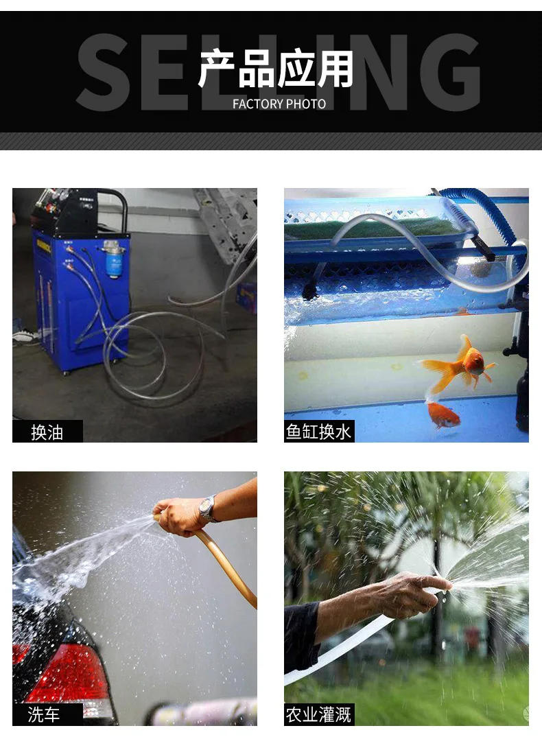 Description Picture 3 of item1M 3M 5M 10M 30M Transparent PVC Plastic Hoses Water Pump Tube 3 5 6 7 8 9 10 12mm Inner Diameter Pipe Fish Tank Garden Waterin