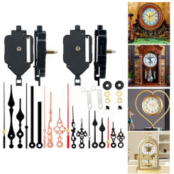 Pendulum Clock Movement Jumping Seconds Wall Clock Accessories Metal Clock Hands Kit Craft Clocks Repair & Replacement Parts