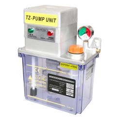 CE Electric Lubrication Oil Pump Gear Lubricator Unit PLC Control TZ2202-200 Automatic Lubricating for CNC Machine