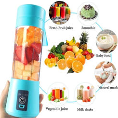 Electric Mini Juice Shake Blender Portable Mini Whirlwind Juice Cup Charging Mini Edition Fruit Juice Machine 6 Blades