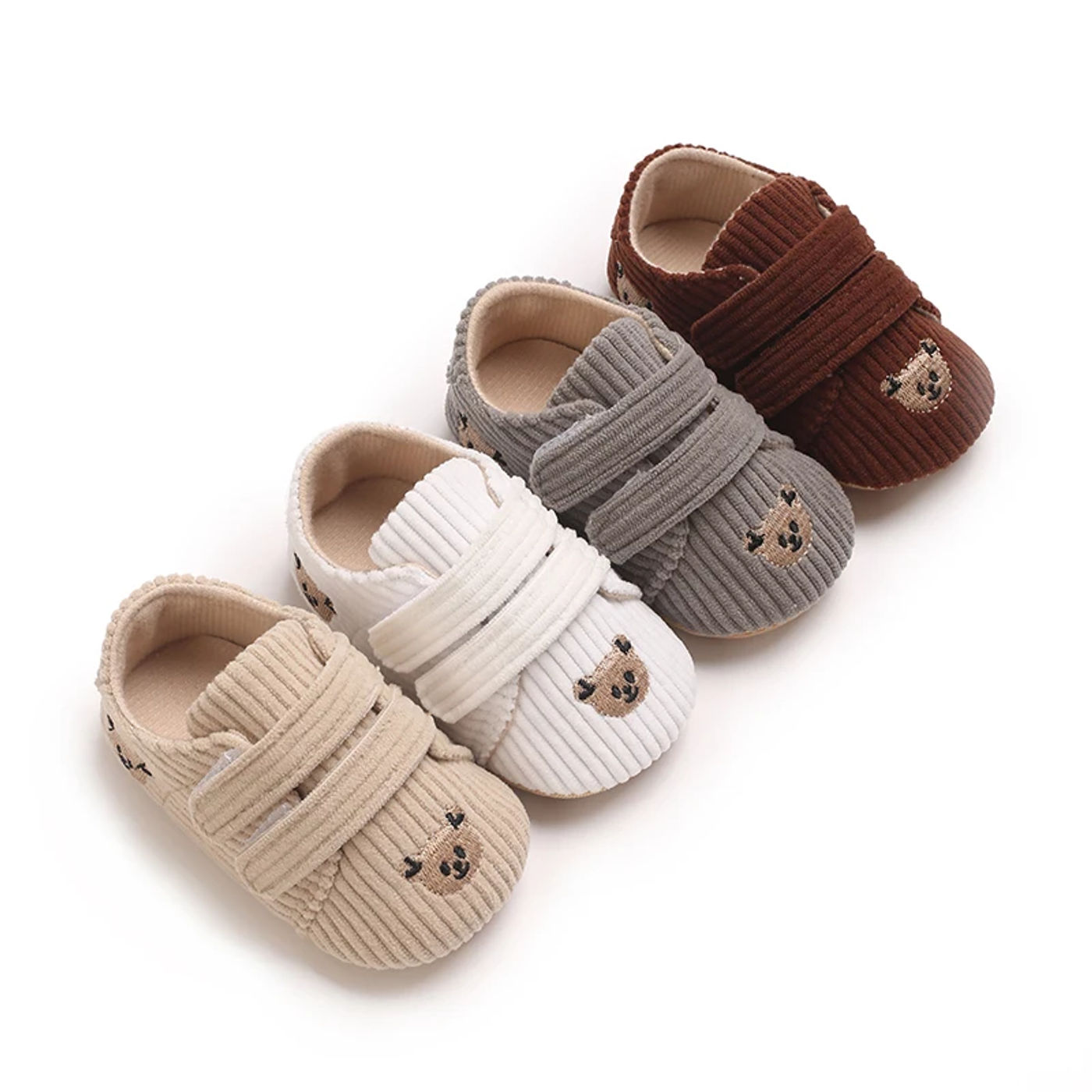 Description Picture 5 of itemBaby Mid Top Sneakers - Classic Solid Color Casual Sneakers, Casual Shoes, Non slip Rubber Sole, Beginner's Children's Shoes, Se