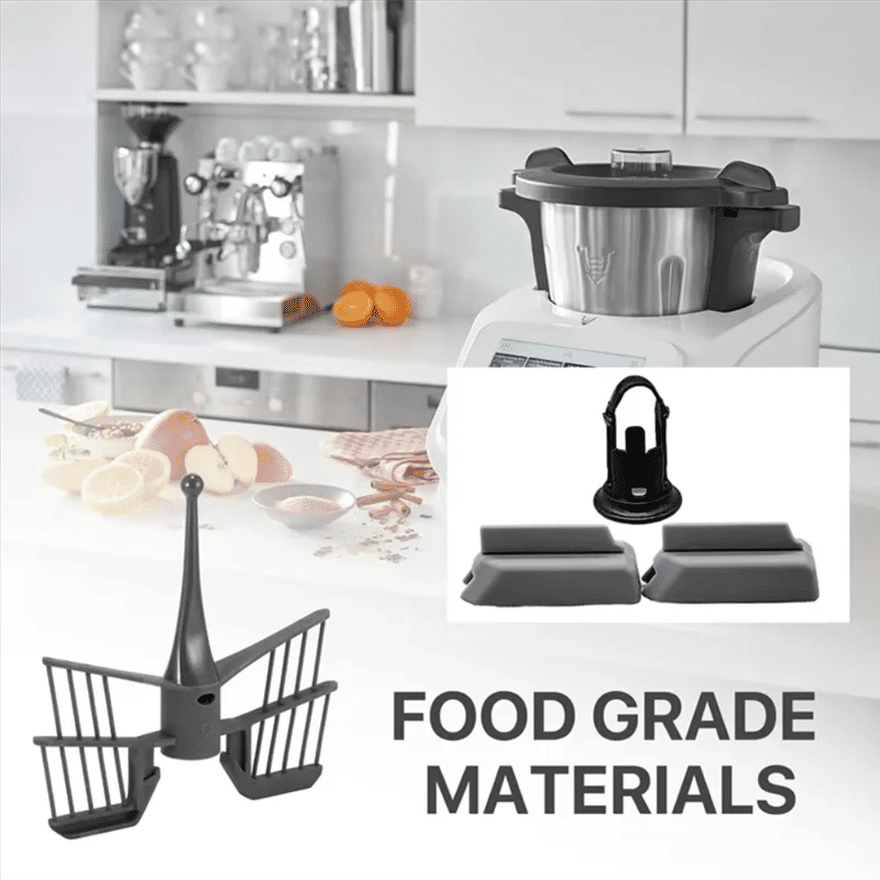 Description Picture 4 of itemB89B-Burning Protection Mixing Attachment Whisk Butterfly Mixing Attachment Mixer Replacement Part Attachment Suitable For TM5 &