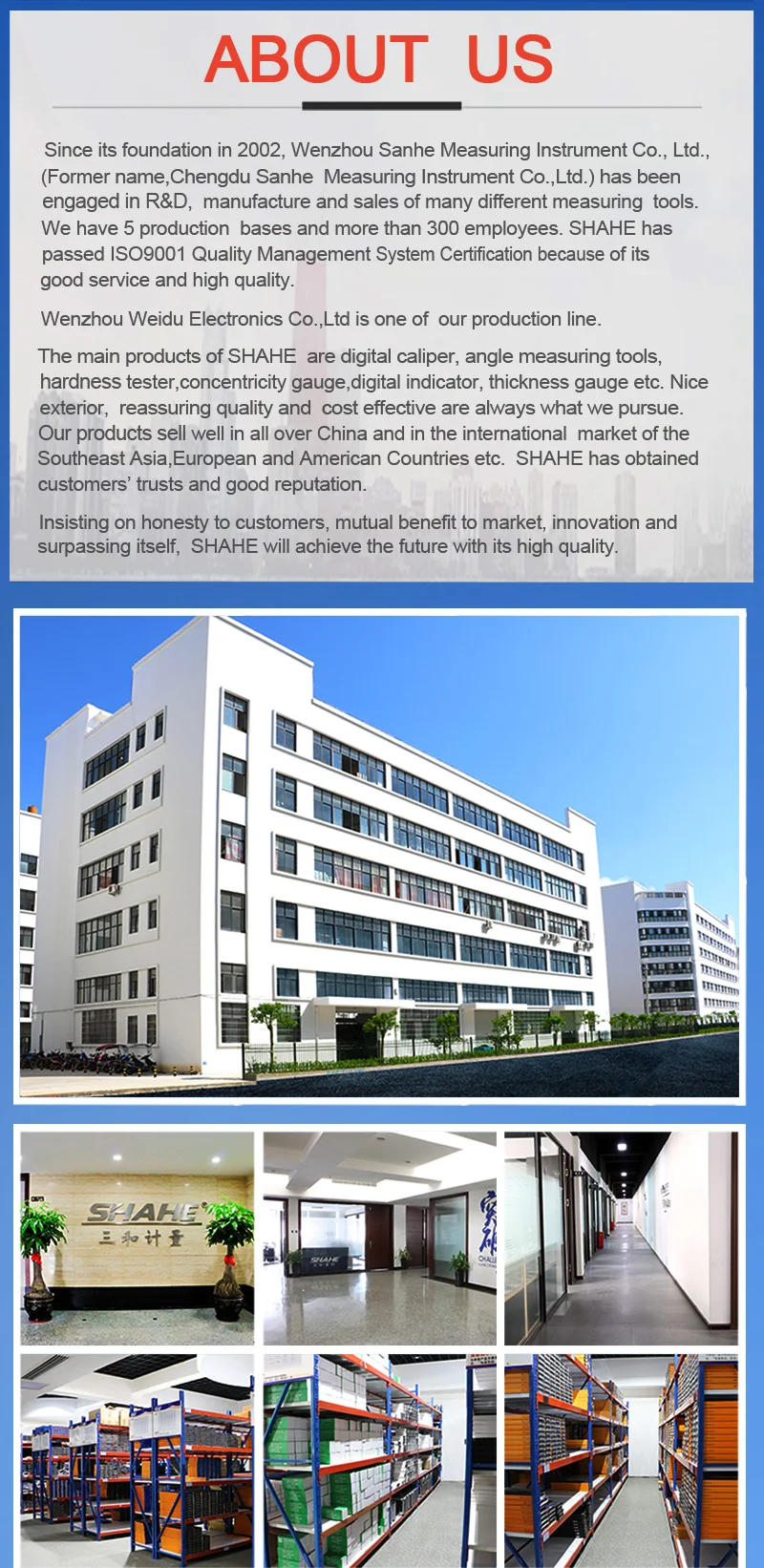 Description Picture 6 of itemSHAHE 0.01mm 0-25mm Outside Micrometer Mikrometre Measuring Device Mechanical Gauges Micrometer Precision Tools