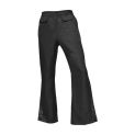 Party Shirt Pants Retro Shiny Sequin Flared Pants Glossy Lapel Single-breasted Top Trousers for Party for Entertainers