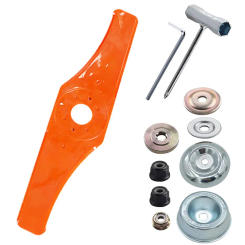 String Trimmer Blade 2T12inch Safe Plastic Blade Trimmer Head Lawn Mower Accessories Electric Trimmer Parts Garden Tools