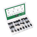 450pcs Allen Head Screws Socket Head Screws Grub Screw Set for Door Handles