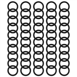 50 x nitrile rubber O ring black 11 mm x 15 mm x 2 mm Washer Sealing bags Rubber pads