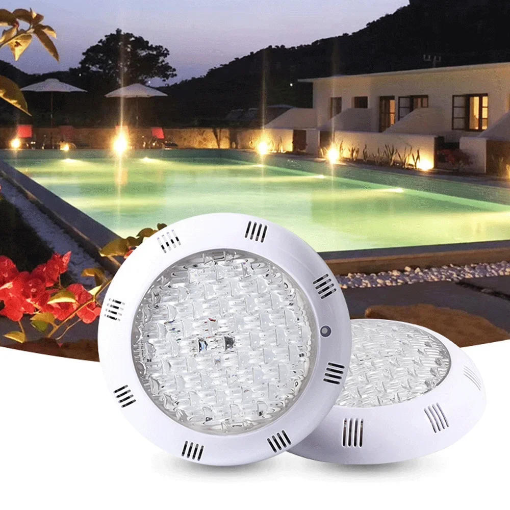 Description Picture 2 of item18W RGB LED Swimming Pool Light 6W 9W 12W IP68 Waterproof AC/DC12V Outdoor RGB UnderWater Light Pond LED Piscina Luz Spotlight