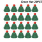 Green Hat 20 Pcs