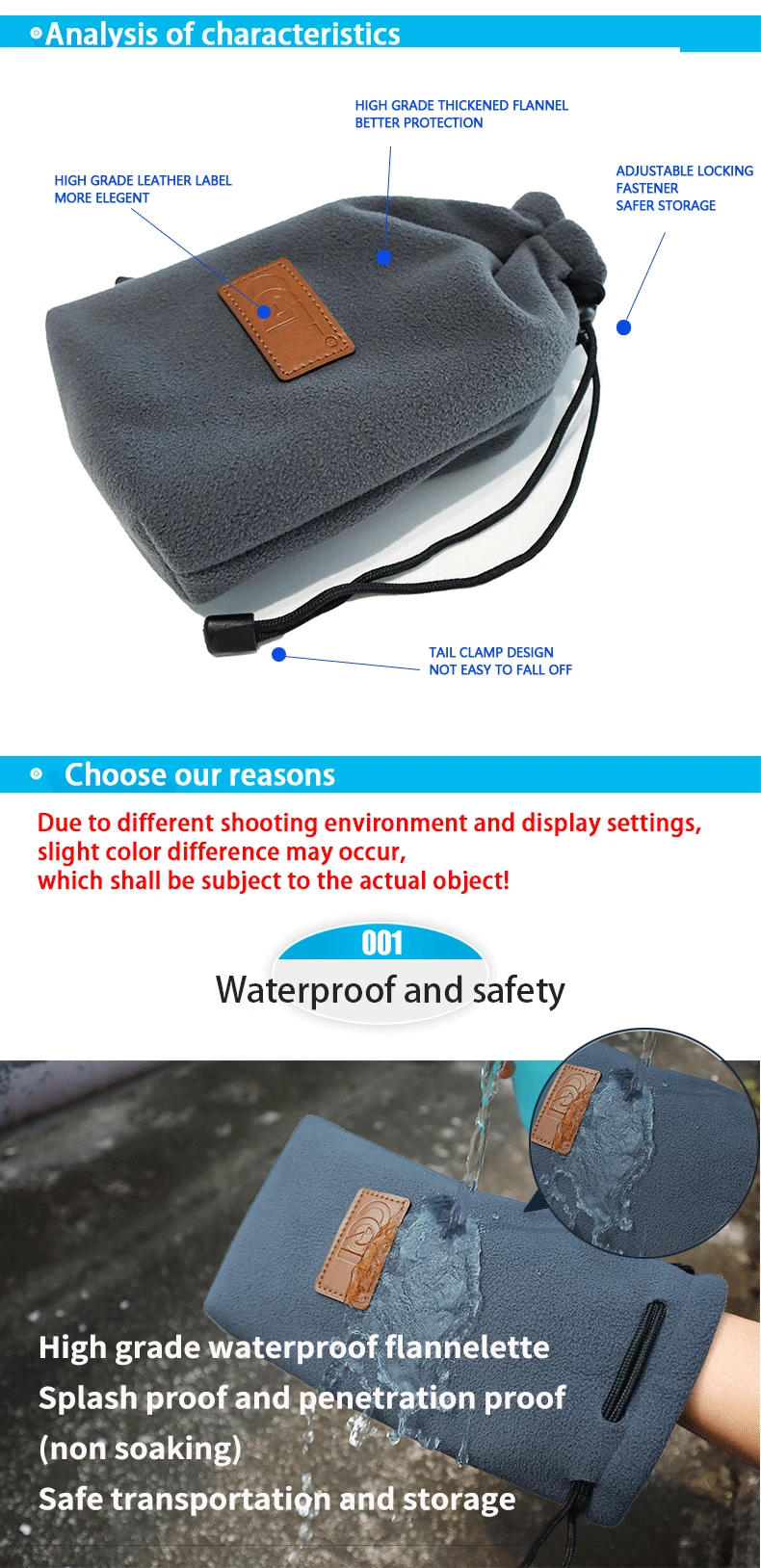 Description Picture 3 of itemStorage Bag for Drone Body+Remote Control Storage Portable Soft Pouch for DJI Mini 4 Pro/Mini 3 Pro/Mini 2/Air 2 Accessories