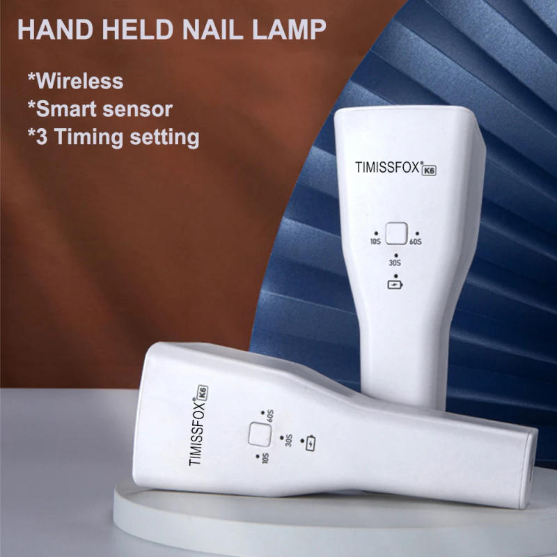 Description Picture 2 of itemMini UV Led Lamp Rechargeable Nail Lamp for Gel Polish Portable Nail Dryers Machine Nail UV Art Tools Gel Lamp