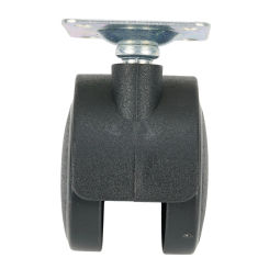 Replacement Swivel Plate Castor Wheel Set 40mm Size Suitable for Industrial and Workshop Trucks Furniture and Equipment