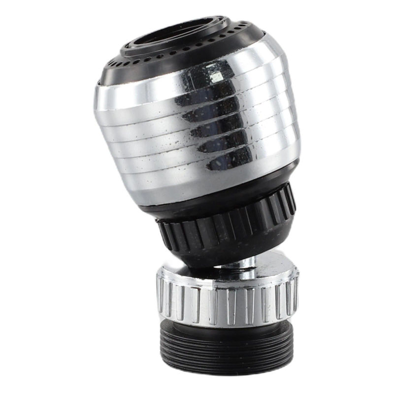 Description Picture 3 of item1pc 360 Rotate Swivel Water Saving Tap Aerator Faucet Splash Nozzle Filter Kitchen Faucet Connector Shower Bubbler