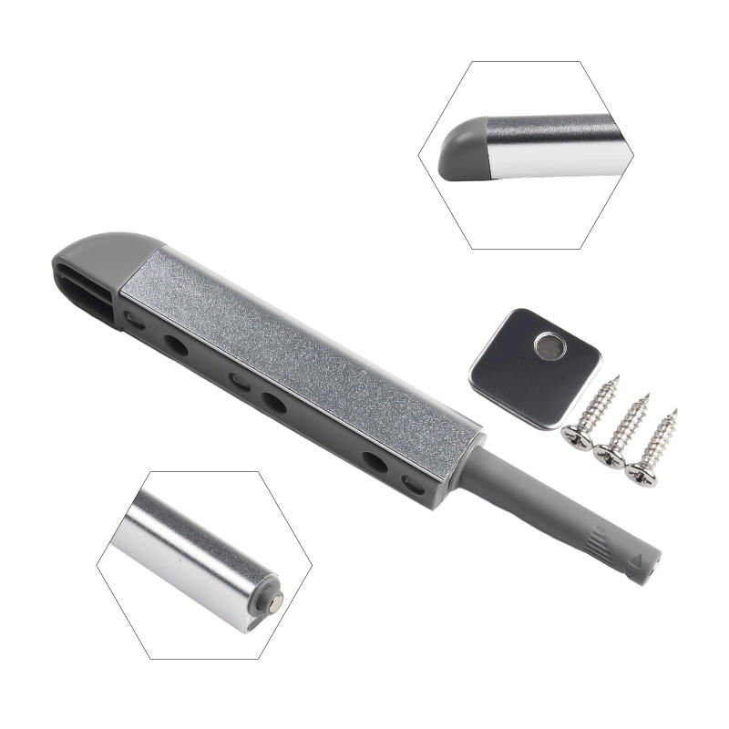 Description Picture 4 of itemNo Handle Cabinet Door Rebound Device Alloy Push To Open Touch Release Door Catch Latch Hinge Cupboard Spring Device