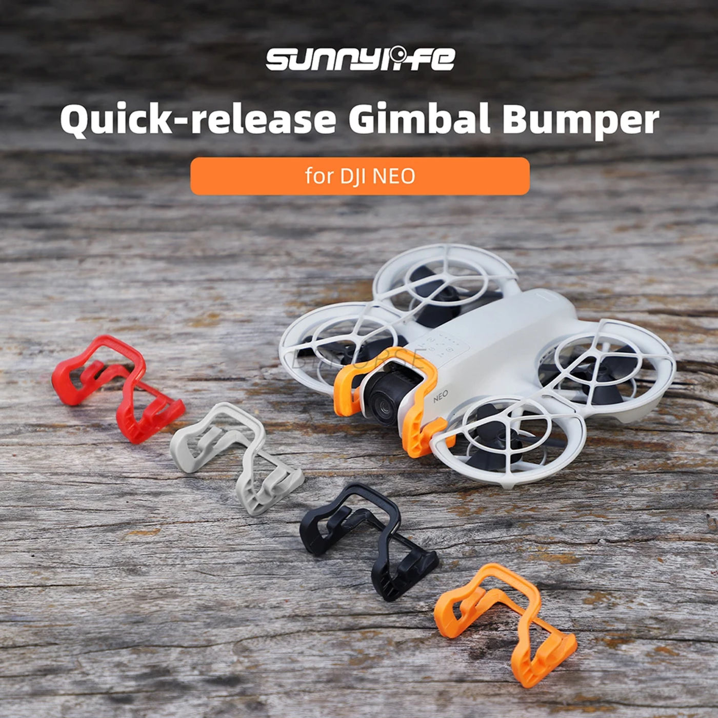 Description Picture 2 of itemFor DJI Neo Anti-Collision Gimbal Lens Protection Guard Bar Plastic Bumper Bar For DJI Neo Drone Accessories