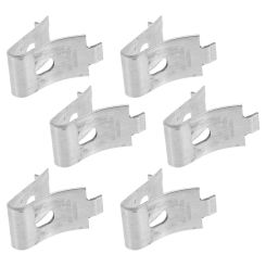 Heavy Duty Brackets Shelving Clips Shelf Book Shelves Pegs Support Stainless Steel Cabinet for