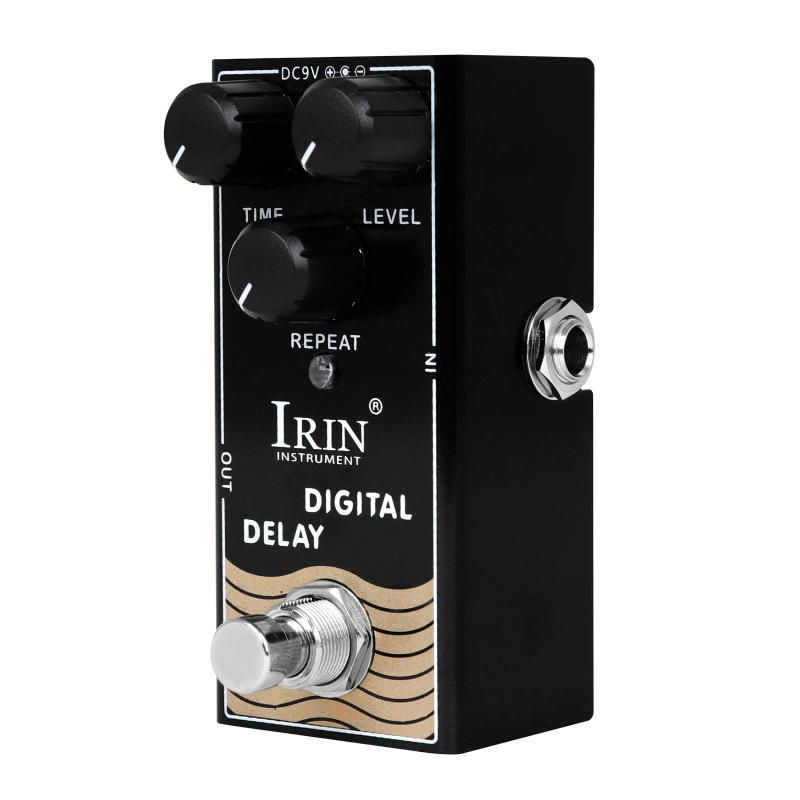 Description Picture 5 of itemIRIN RF-08 Electric Guitar Pedal Digital Delay Effect Pedal True Bypass Mini Single Guitar Pedal Guitar Accessories & Parts