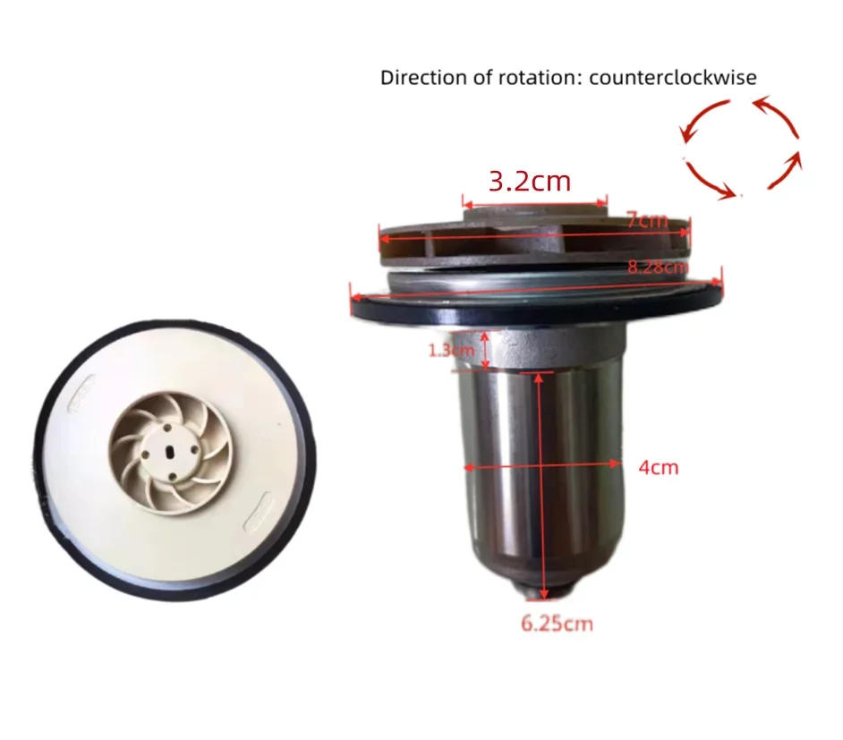 Description Picture 2 of itemGas Boiler Part Water Circulation Pump Rotor for Protherm GPD15-5S