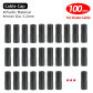 Plastic 5mm 100pc