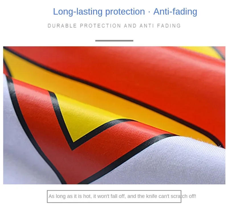 Description Picture 3 of itemPainted Pattern ips Fashion Iron Patch Clothing T-shirt DIY Hoodie Jacket Sticker DTF Patch Clothes Hot Paste Paper