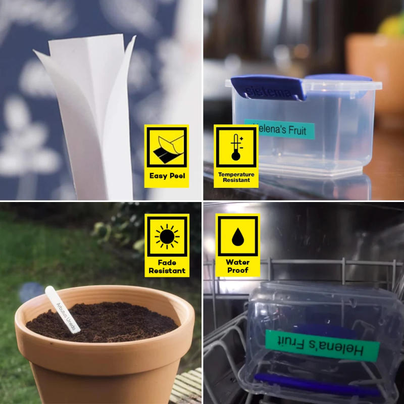 Description Picture 4 of item1PCS 36mm Label for Brother TZ261 TZe-White-Tape Laminated Cassette Ribbon TZ161 661 Compatible for Brother P-touch Label Maker