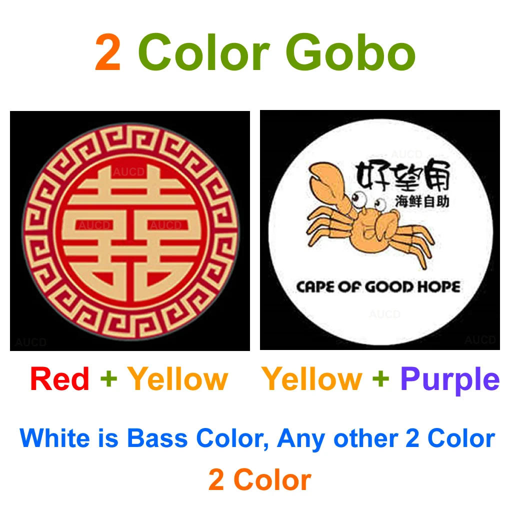 Description Picture 6 of itemCustom Design 37mm Gobo Card & Remote Control Rotating 20W LED AD Projector Logo Lights Flag Sign Show Zoom Advertising Lighting