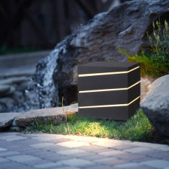 Modern Minimalist LED Lawn Lamp 5W AC110V 220V Waterproof Stainless Steel Steet Light For Pillar Chapiter Courtyard Lighting